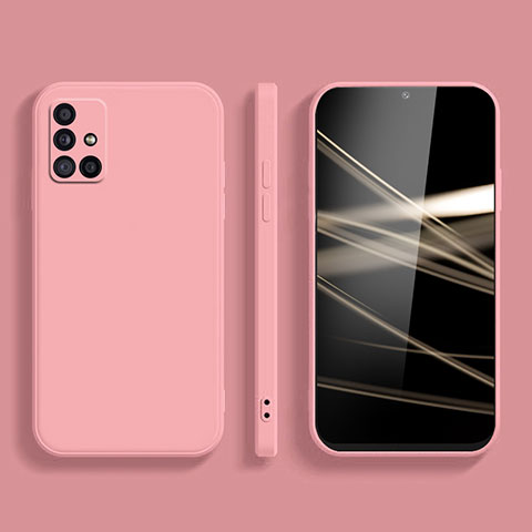 Funda Silicona Ultrafina Goma 360 Grados Carcasa S02 para Samsung Galaxy A51 5G Rosa