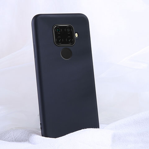 Funda Silicona Ultrafina Goma 360 Grados Carcasa S03 para Huawei Nova 5z Negro