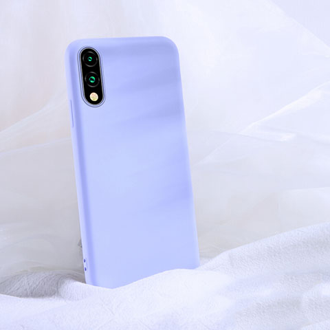 Funda Silicona Ultrafina Goma 360 Grados Carcasa S03 para Huawei P Smart Z (2019) Morado