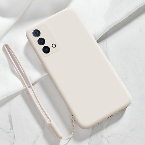 Funda Silicona Ultrafina Goma 360 Grados Carcasa S03 para Oppo K9 5G Blanco