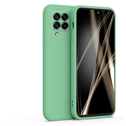 Funda Silicona Ultrafina Goma 360 Grados Carcasa S03 para Samsung Galaxy M53 5G Verde