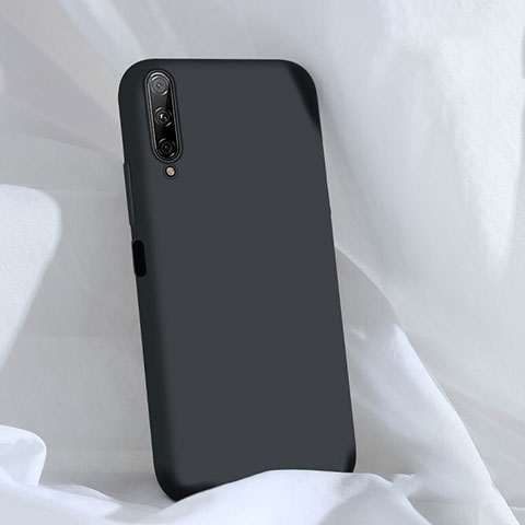 Funda Silicona Ultrafina Goma 360 Grados Carcasa S04 para Huawei Honor 9X Pro Negro