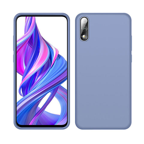 Funda Silicona Ultrafina Goma 360 Grados Carcasa S04 para Huawei P Smart Z (2019) Gris