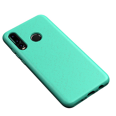 Funda Silicona Ultrafina Goma 360 Grados Carcasa S04 para Huawei P30 Lite Cian