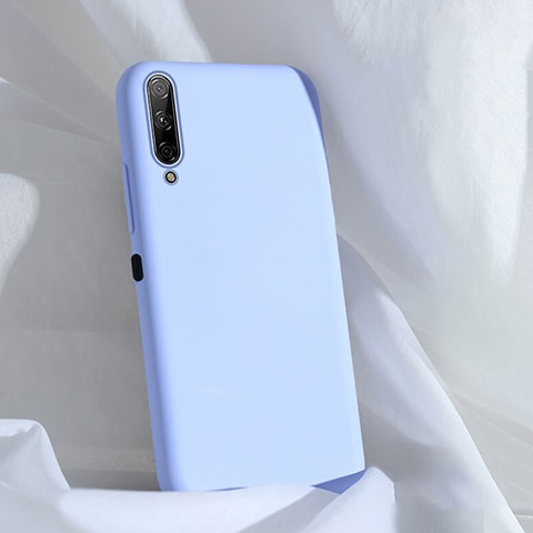 Funda Silicona Ultrafina Goma 360 Grados Carcasa S04 para Huawei Y9s Morado