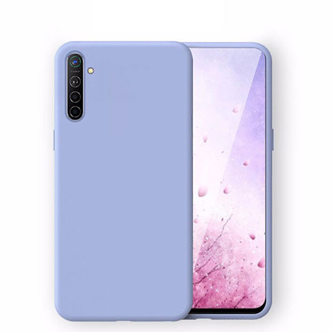 Funda Silicona Ultrafina Goma 360 Grados Carcasa S04 para Oppo K5 Azul Cielo