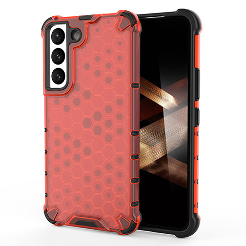 Funda Silicona Ultrafina Goma 360 Grados Carcasa S04 para Samsung Galaxy S24 Plus 5G Rojo