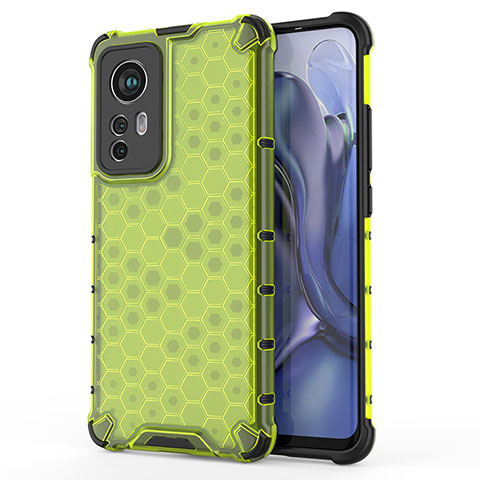 Funda Silicona Ultrafina Goma 360 Grados Carcasa S04 para Xiaomi Mi 12S Pro 5G Verde