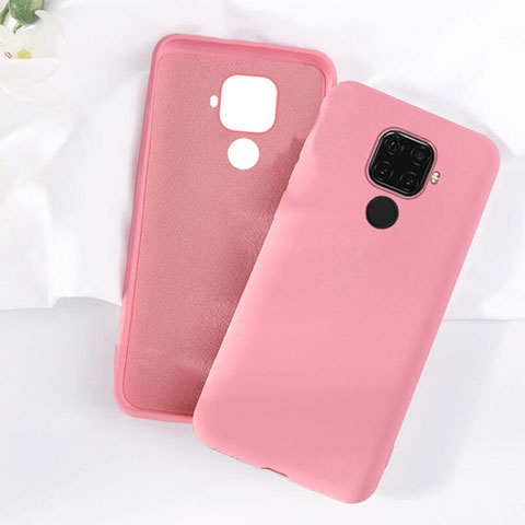 Funda Silicona Ultrafina Goma 360 Grados Carcasa S05 para Huawei Mate 30 Lite Rosa