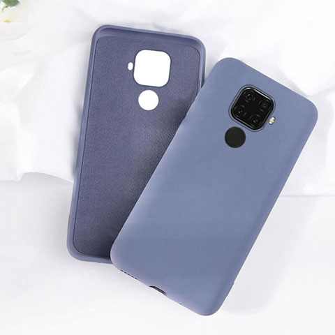 Funda Silicona Ultrafina Goma 360 Grados Carcasa S05 para Huawei Nova 5z Morado