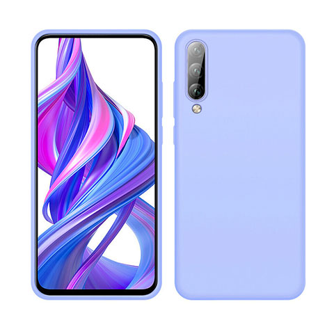 Funda Silicona Ultrafina Goma 360 Grados Carcasa S05 para Huawei P Smart Pro (2019) Morado