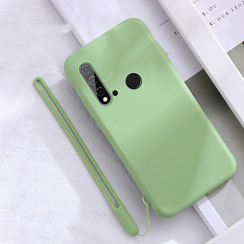 Funda Silicona Ultrafina Goma 360 Grados Carcasa S05 para Huawei P20 Lite (2019) Verde