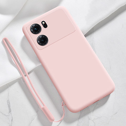 Funda Silicona Ultrafina Goma 360 Grados Carcasa S05 para Oppo K10 5G Rosa