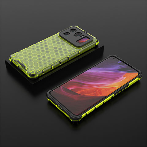 Funda Silicona Ultrafina Goma 360 Grados Carcasa S05 para Xiaomi Mi 11 Ultra 5G Verde