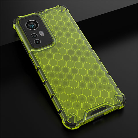 Funda Silicona Ultrafina Goma 360 Grados Carcasa S05 para Xiaomi Mi 12 5G Verde