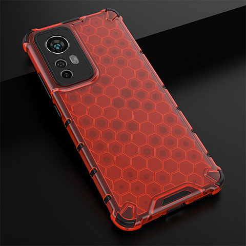 Funda Silicona Ultrafina Goma 360 Grados Carcasa S05 para Xiaomi Mi 12 Lite 5G Rojo