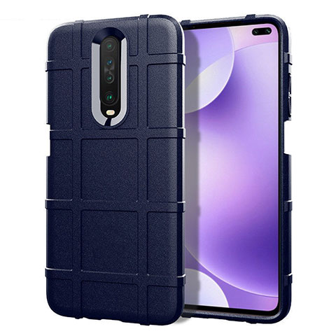 Funda Silicona Ultrafina Goma 360 Grados Carcasa S05 para Xiaomi Poco X2 Azul