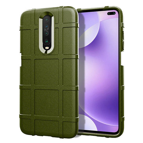 Funda Silicona Ultrafina Goma 360 Grados Carcasa S05 para Xiaomi Redmi K30 5G Verde