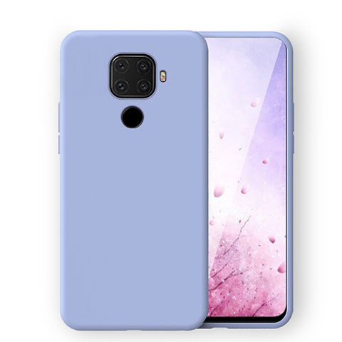 Funda Silicona Ultrafina Goma 360 Grados Carcasa S06 para Huawei Mate 30 Lite Morado