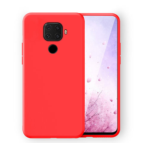 Funda Silicona Ultrafina Goma 360 Grados Carcasa S06 para Huawei Nova 5z Rojo