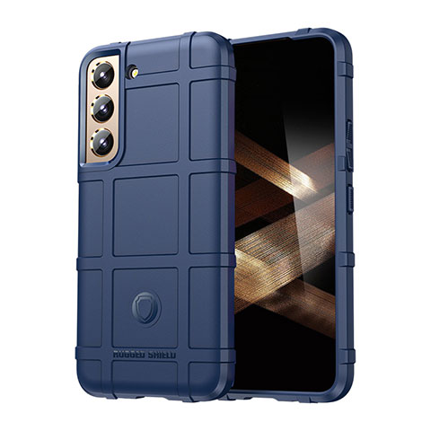 Funda Silicona Ultrafina Goma 360 Grados Carcasa S06 para Samsung Galaxy S24 Plus 5G Azul