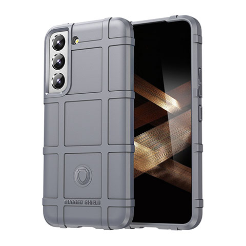 Funda Silicona Ultrafina Goma 360 Grados Carcasa S06 para Samsung Galaxy S24 Plus 5G Gris