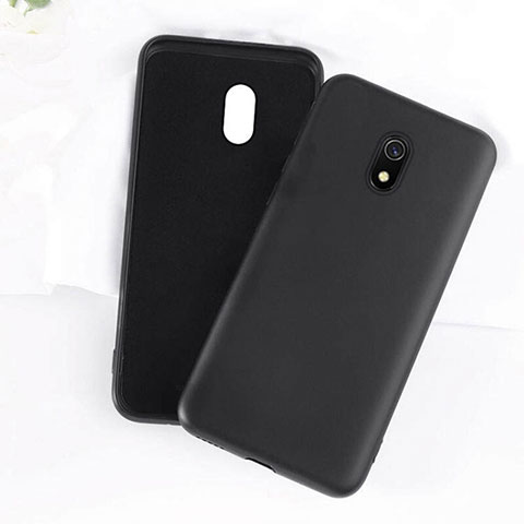 Funda Silicona Ultrafina Goma 360 Grados Carcasa S07 para Xiaomi Redmi 8A Negro