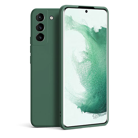 Funda Silicona Ultrafina Goma 360 Grados Carcasa S08 para Samsung Galaxy S22 Plus 5G Verde