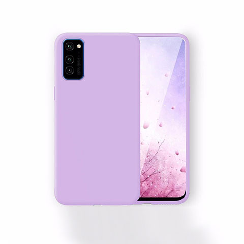 Funda Silicona Ultrafina Goma 360 Grados Carcasa T01 para Huawei Honor V30 Pro 5G Morado