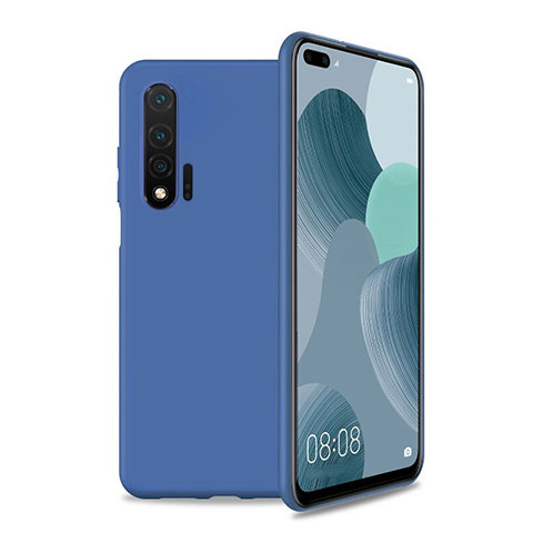 Funda Silicona Ultrafina Goma 360 Grados Carcasa T01 para Huawei Nova 6 Azul