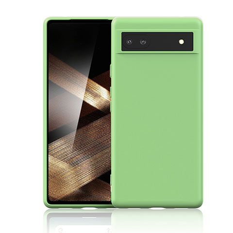 Funda Silicona Ultrafina Goma 360 Grados Carcasa YK1 para Google Pixel 6a 5G Verde