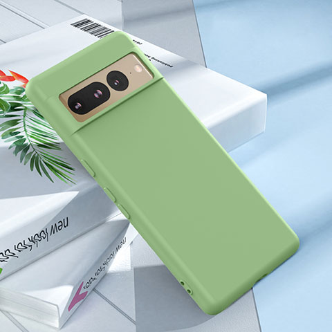 Funda Silicona Ultrafina Goma 360 Grados Carcasa YK1 para Google Pixel 7 Pro 5G Verde