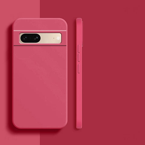 Funda Silicona Ultrafina Goma 360 Grados Carcasa YK1 para Google Pixel 7a 5G Rojo