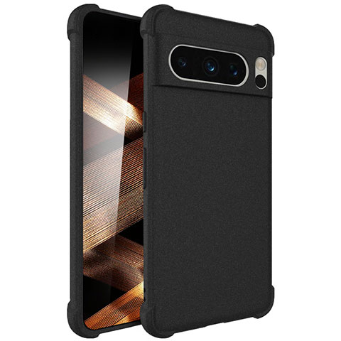 Funda Silicona Ultrafina Goma 360 Grados Carcasa YK1 para Google Pixel 8 Pro 5G Negro