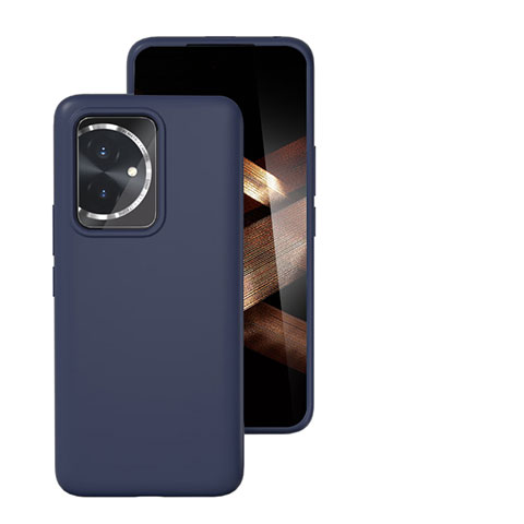 Funda Silicona Ultrafina Goma 360 Grados Carcasa YK1 para Huawei Honor 100 5G Azul Real