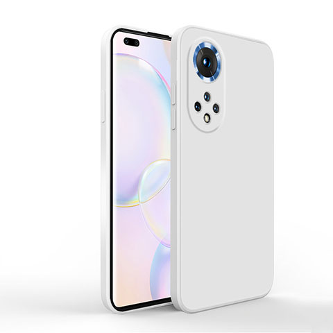 Funda Silicona Ultrafina Goma 360 Grados Carcasa YK1 para Huawei Honor 50 Pro 5G Blanco