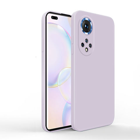 Funda Silicona Ultrafina Goma 360 Grados Carcasa YK1 para Huawei Honor 50 Pro 5G Purpura Claro