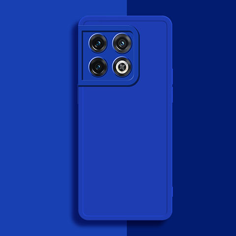 Funda Silicona Ultrafina Goma 360 Grados Carcasa YK1 para OnePlus 10 Pro 5G Azul