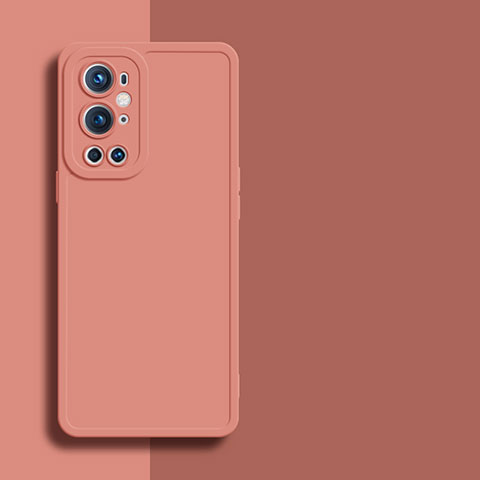 Funda Silicona Ultrafina Goma 360 Grados Carcasa YK1 para OnePlus 9 Pro 5G Rosa