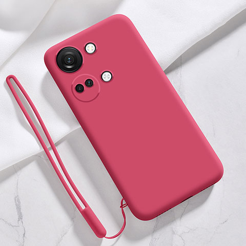 Funda Silicona Ultrafina Goma 360 Grados Carcasa YK1 para OnePlus Nord 3 5G Rojo