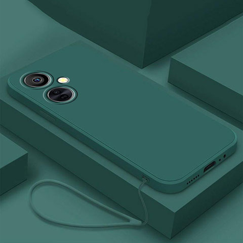 Funda Silicona Ultrafina Goma 360 Grados Carcasa YK1 para OnePlus Nord CE 3 5G Verde