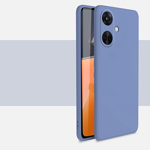 Funda Silicona Ultrafina Goma 360 Grados Carcasa YK1 para Oppo K11 5G Azul Cielo