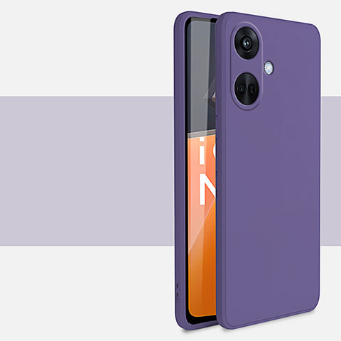 Funda Silicona Ultrafina Goma 360 Grados Carcasa YK1 para Oppo K11 5G Morado