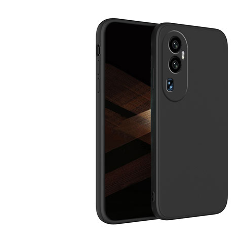 Funda Silicona Ultrafina Goma 360 Grados Carcasa YK1 para Oppo Reno10 Pro+ Plus 5G Negro