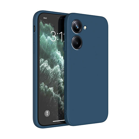 Funda Silicona Ultrafina Goma 360 Grados Carcasa YK1 para Realme 10 4G Azul