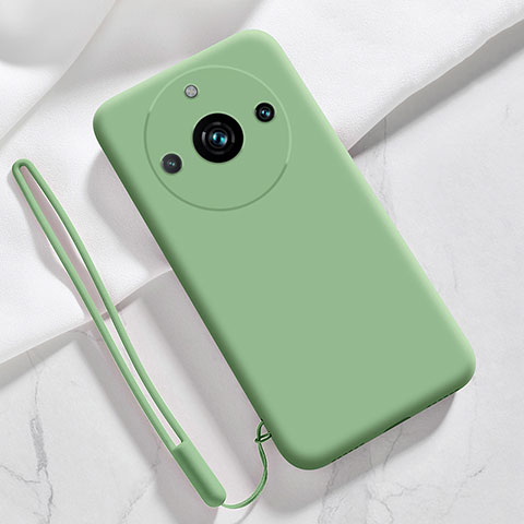 Funda Silicona Ultrafina Goma 360 Grados Carcasa YK1 para Realme 11 Pro+ Plus 5G Verde