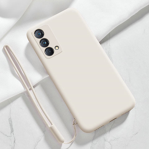 Funda Silicona Ultrafina Goma 360 Grados Carcasa YK1 para Realme GT Master 5G Blanco