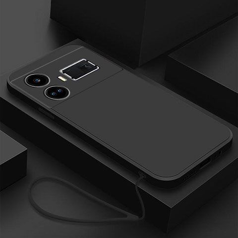 Funda Silicona Ultrafina Goma 360 Grados Carcasa YK1 para Realme GT Neo5 240W 5G Negro