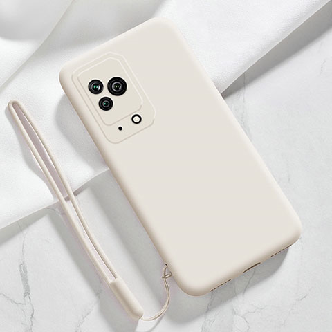 Funda Silicona Ultrafina Goma 360 Grados Carcasa YK1 para Xiaomi Black Shark 5 5G Blanco