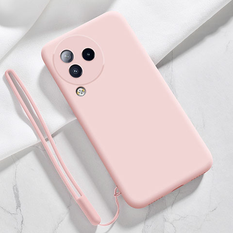 Funda Silicona Ultrafina Goma 360 Grados Carcasa YK1 para Xiaomi Civi 3 5G Rosa